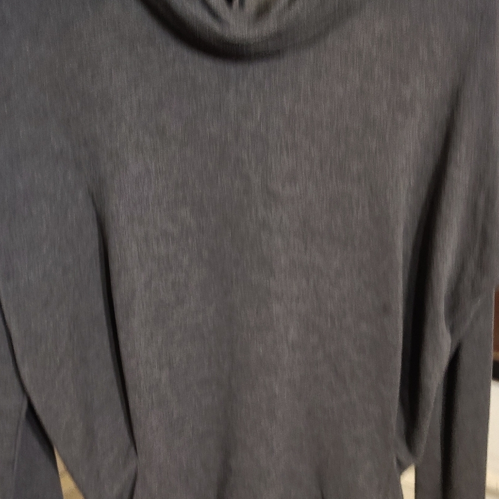Yogalicious Dark Gray Cowl Neck Sweater - Picture 4 of 6